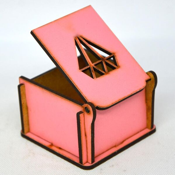 PEMBE HEDİYELİK KUTU