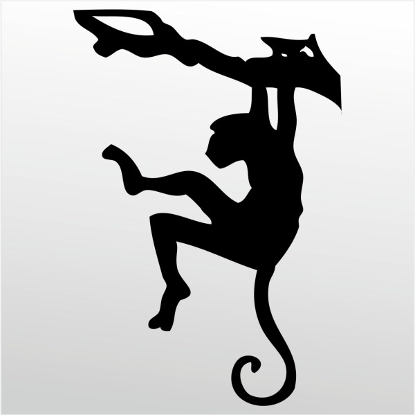 Folyo Sticker Maymun