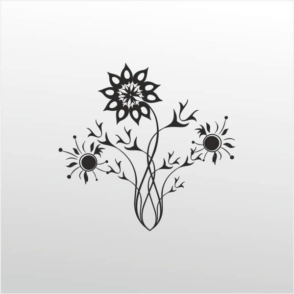 Folyo Sticker Ayçiçeği