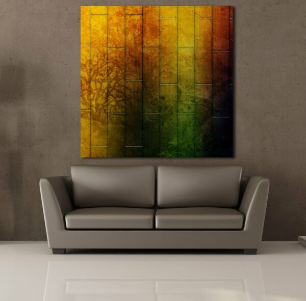 RENKLİ  DUVAR KANVAS TABLO