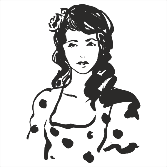 KADIN FOLYO STİCKER