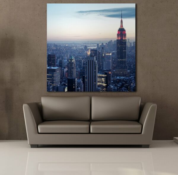 ŞEHİR MANZARALARI VE AKŞAM ÜSTÜ TEMALI KANVAS TABLO