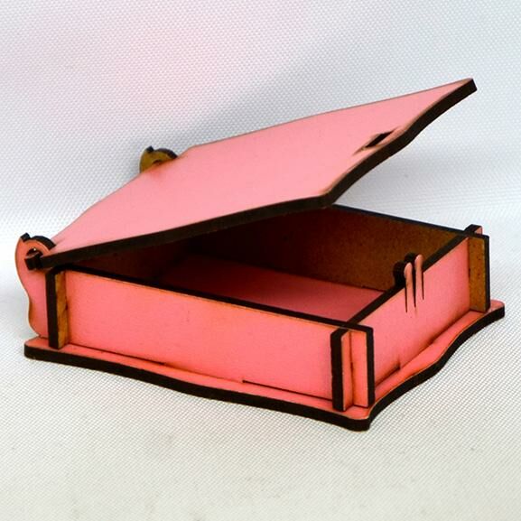 PEMBE HEDİYELİK KUTU