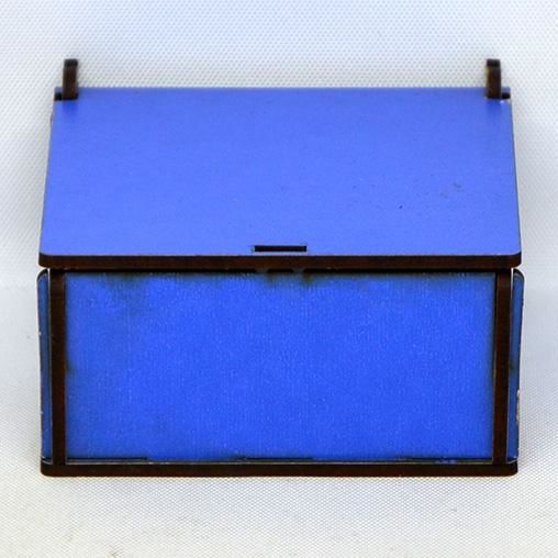 MAVİ HEDİYELİK KUTU