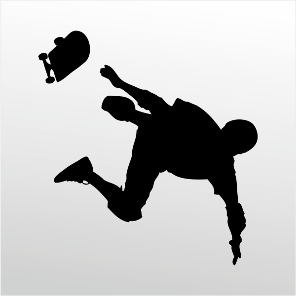 Folyo Sticker  Kaykaycı