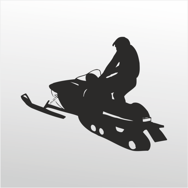 Folyo Sticker Motorlu Kızak