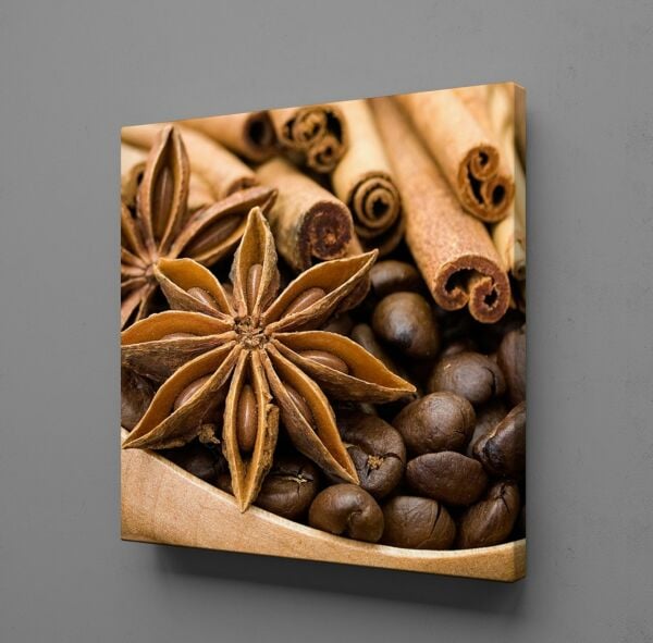 KAHVE ÇEKİRDEĞİ KANVAS TABLO
