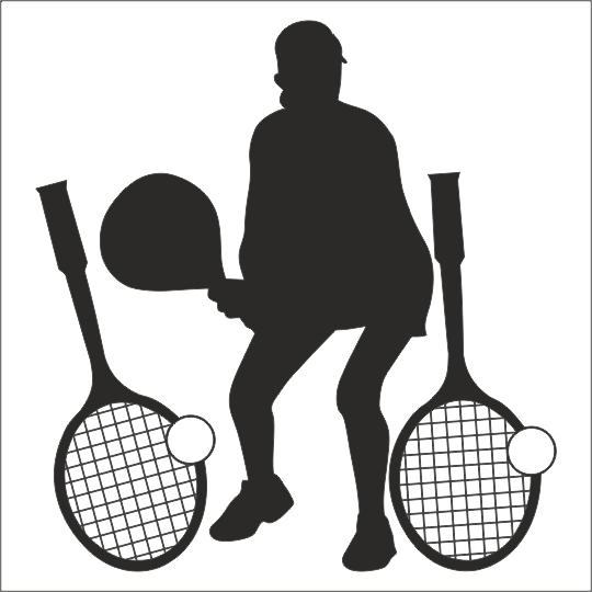 TENİSCİ FOLYO STİCKER
