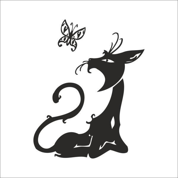 KEDİ FOLYO STİCKER