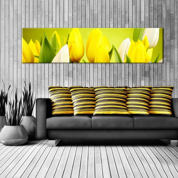 Sarı Laleler  Kanvas Tablo