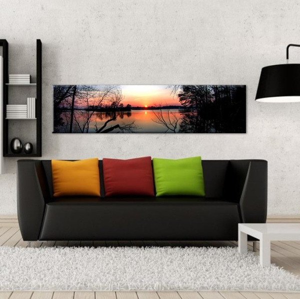 Göl Manzarası Kanvas Tablo