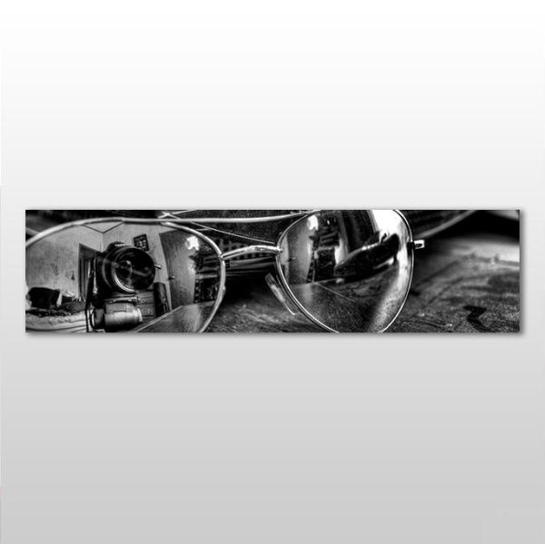 Gözlük Yansıma Kanvas Tablo