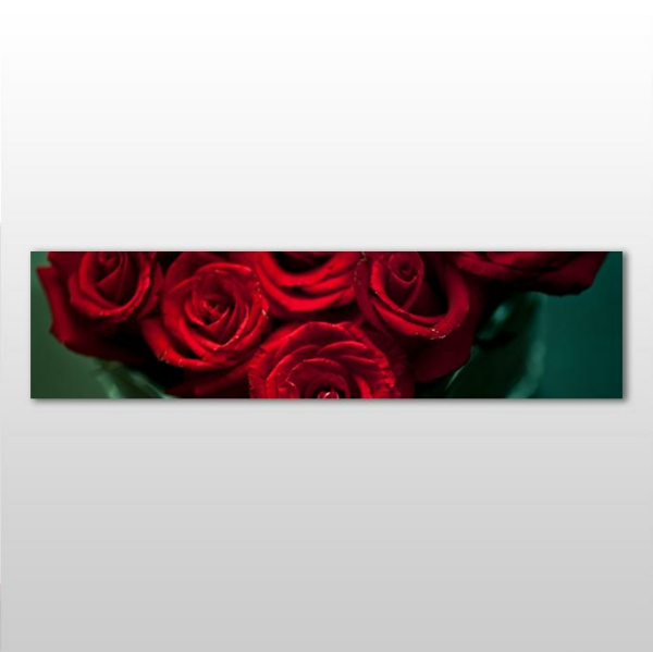 Kırmızı Gül Kanvas Tablo