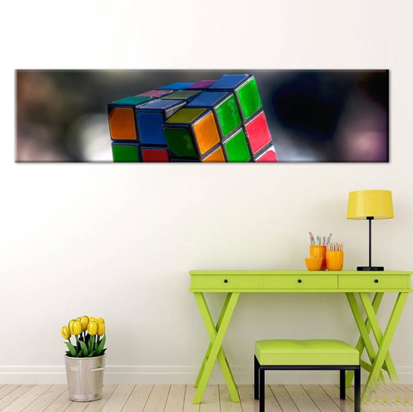 Rubik Küpü Kanvas Tablo
