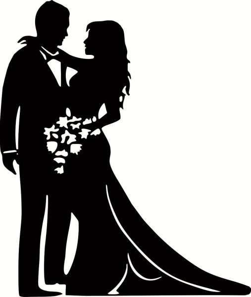 GELİN DAMAT FOLYO STİCKER