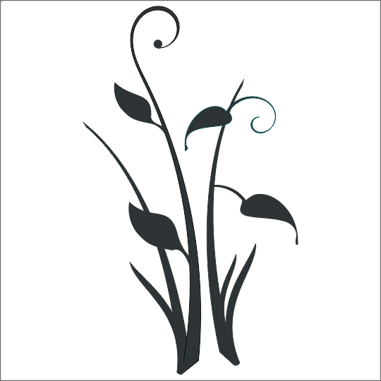 AĞAÇ VE GÜL RESİMLERİ FOLYO STİCKER