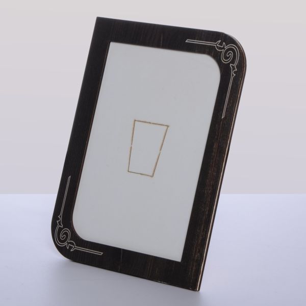 AHŞAP SİYAH RENK RESİM ÇERÇEVE 15*21