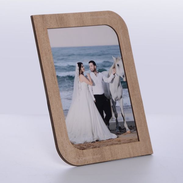 AHŞAP MOSTAR RENK RESİM ÇERÇEVE 10x15