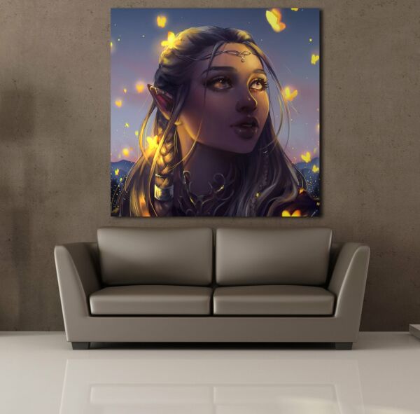 KELEBEKLER KANVAS TABLO