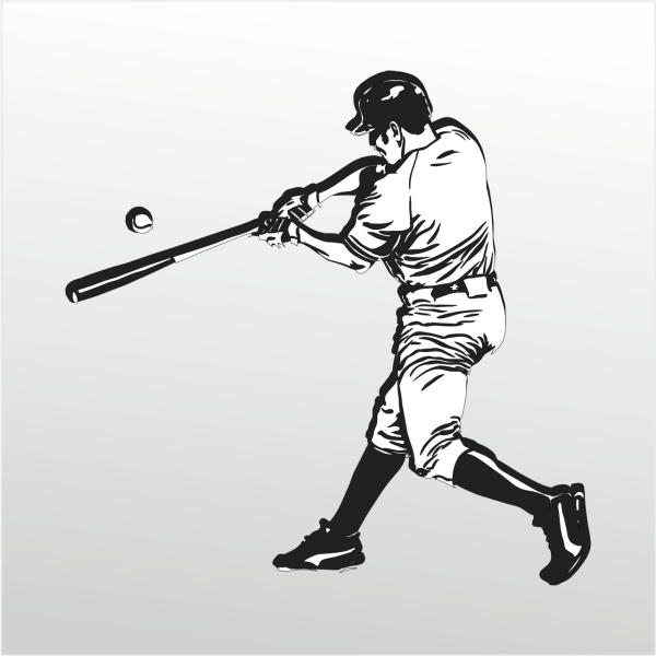 Folyo Sticker Beyzbol