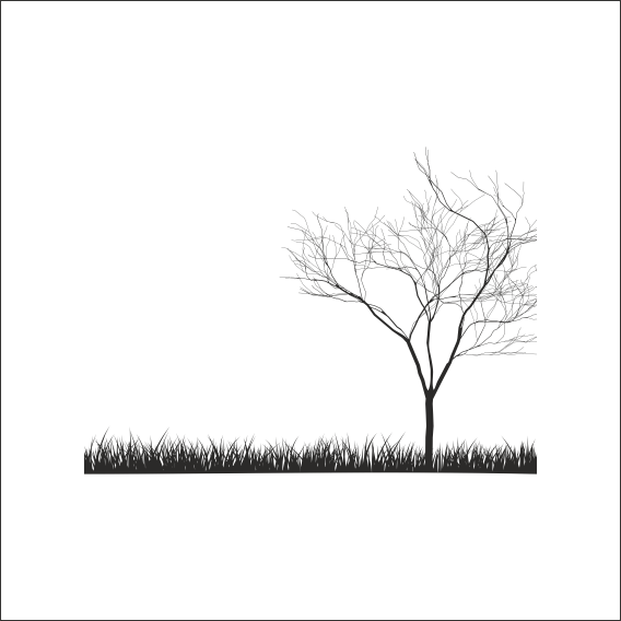 AĞAÇ VE GÜL RESİMLERİ FOLYO STİCKER