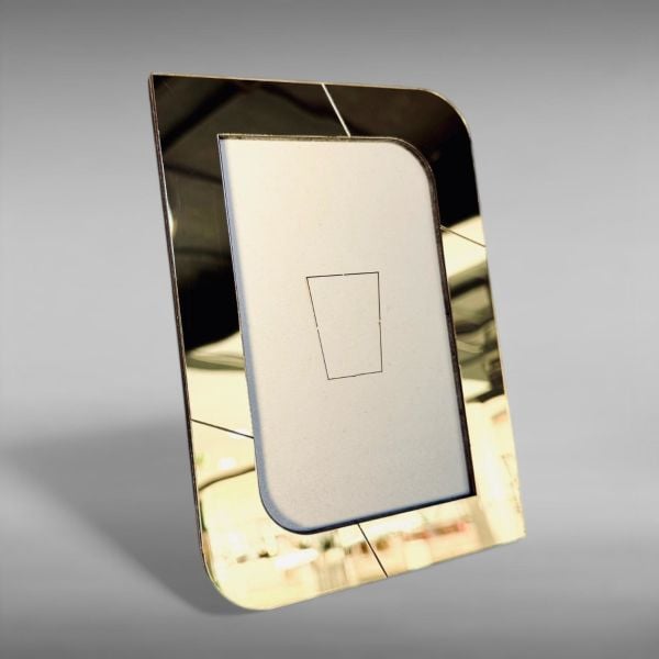 Gold Aynalı Resim Çerçeve 10x15