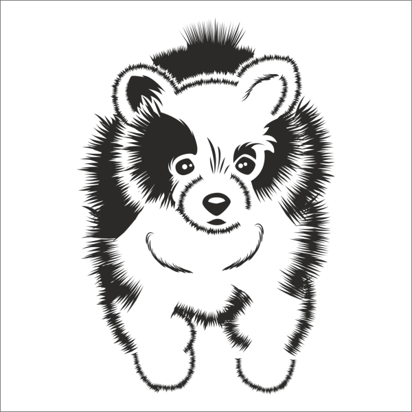 YAVRU KÖPEK FOLYO STİCKER