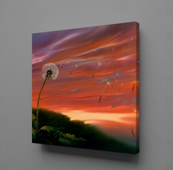 KARAHİNDİBA KANVAS TABLO