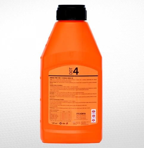 PETROMER HİDROLİK FREN YAĞI DOT-4 (500ml)
