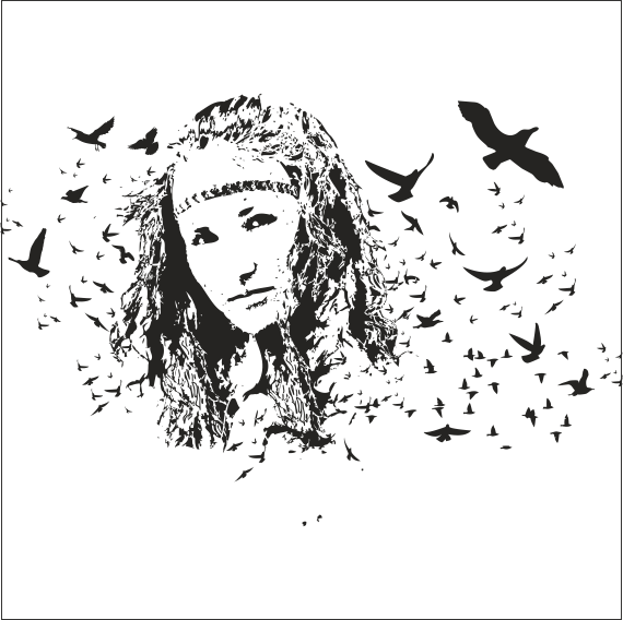 KIZILDERİLİ FOLYO STİCKER