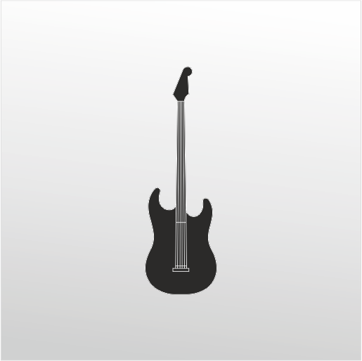 Folyo Sticker Elektro Gitar