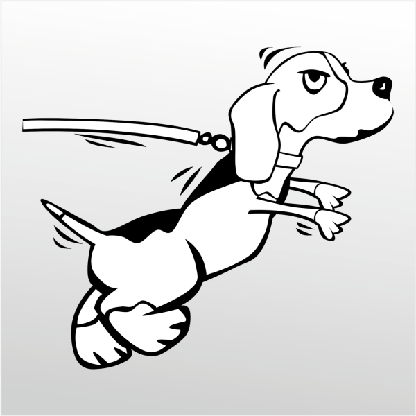 Folyo Sticker Kızgın Köpek