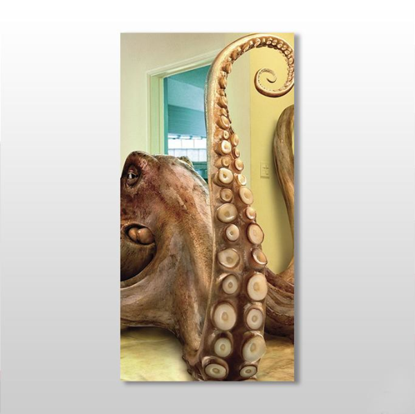 Ahtapot Kanvas Tablo