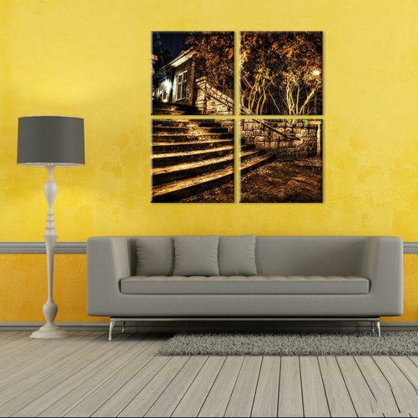 Merdiven Kanvas Tablo