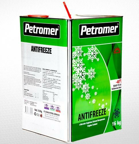 PETROMER ANTİFRİZ HAZIR 16 KG SOĞUTMA SİSTEMİ KORUYUCUSU