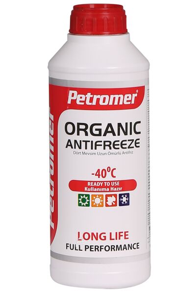 PETROMER ANTİFRİZ ORGANIC -40 HAZIR 1.5 LT