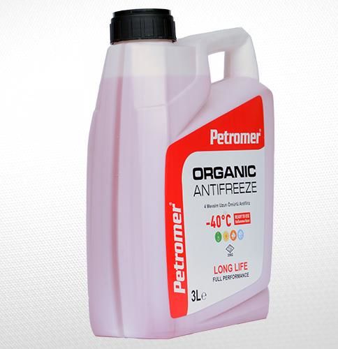 PETROMER ANTİFRİZ ORGANIC -40 HAZIR 3 LT
