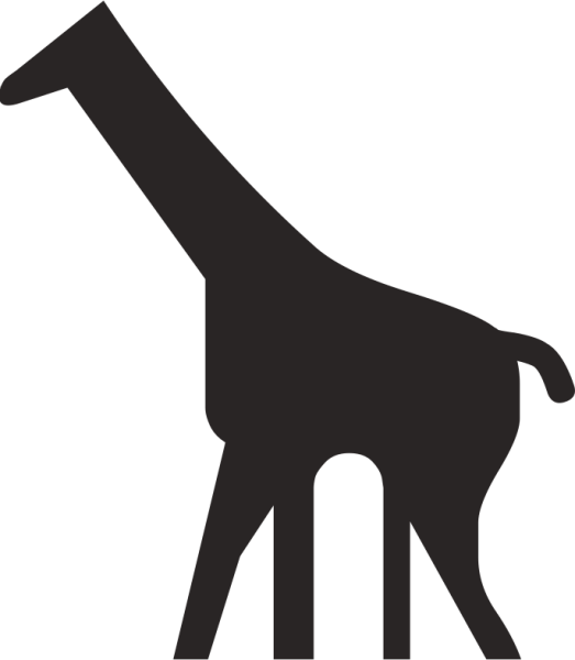 ZÜRAFA FOLYO STİCKER