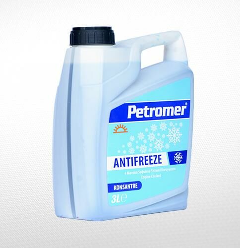 PETROMER ANTİFRİZ KONSANTRE 3 LT SOĞUTMA SİSTEMİ KORUYUCUSU