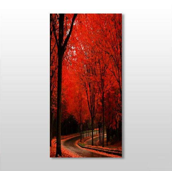 Kızıl Orman Kanvas Tablo