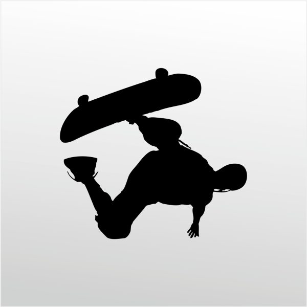 Folyo Sticker Kaykaycı