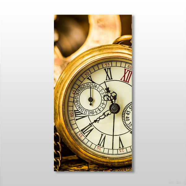 Köstekli Saat Kanvas Tablo