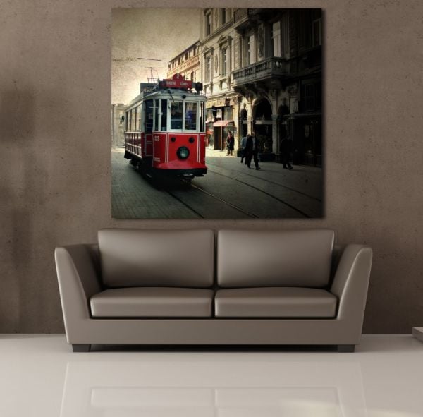 TRAMVAY KANVAS TABLO