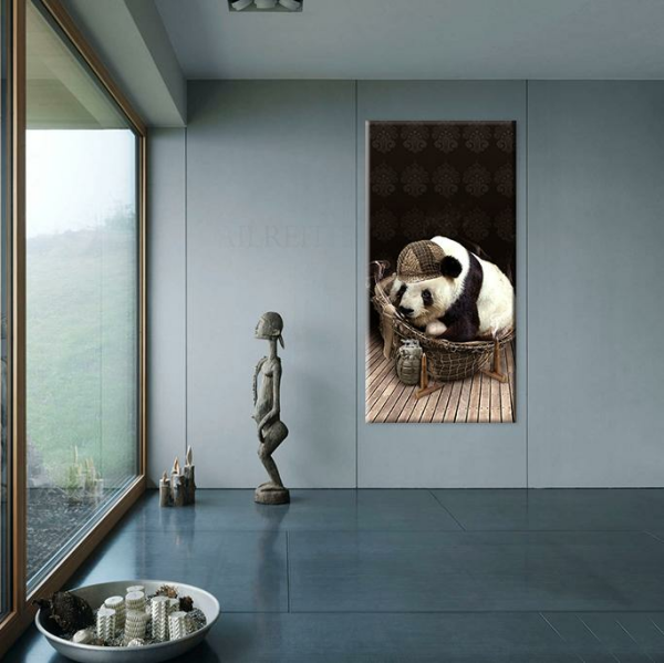 Panda Kanvas Tablo