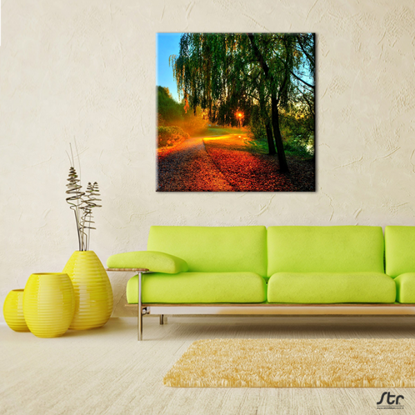 Güneşin Dokunuşu Kanvas Tablo