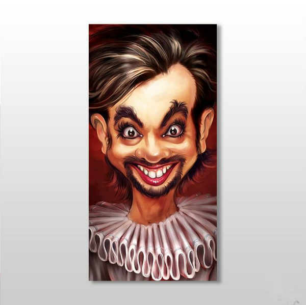 Portre Adam Kanvas Tablo