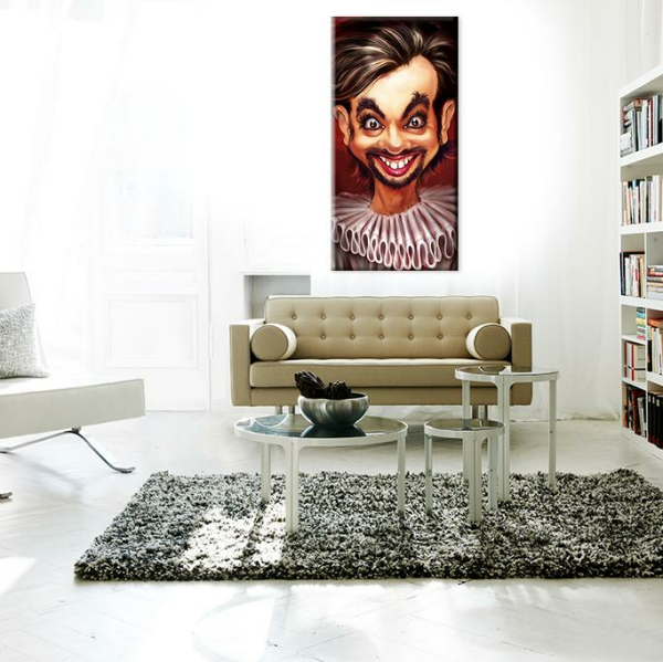 Portre Adam Kanvas Tablo