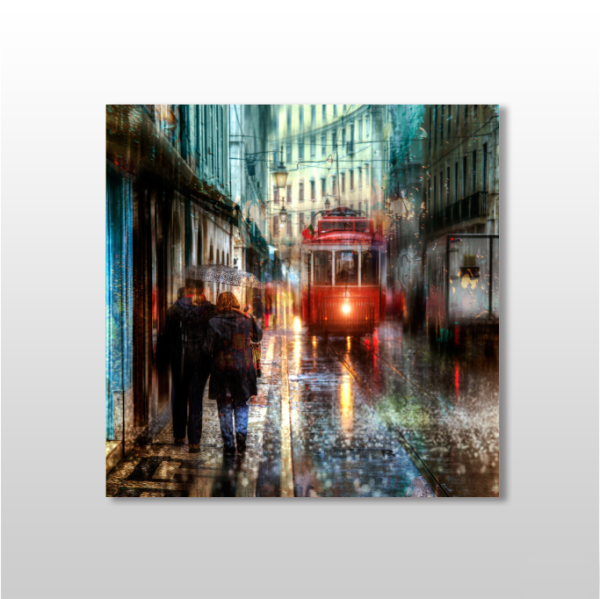 İstanbul Ortanyal Kanvas Tablo