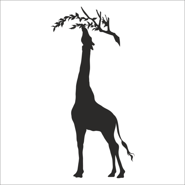 ZÜRAFA FOLYO STİCKER