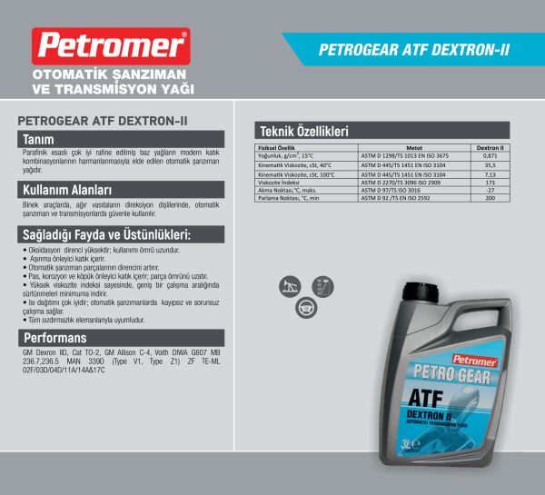 PETROMER ATF DSG 20 LT BDN